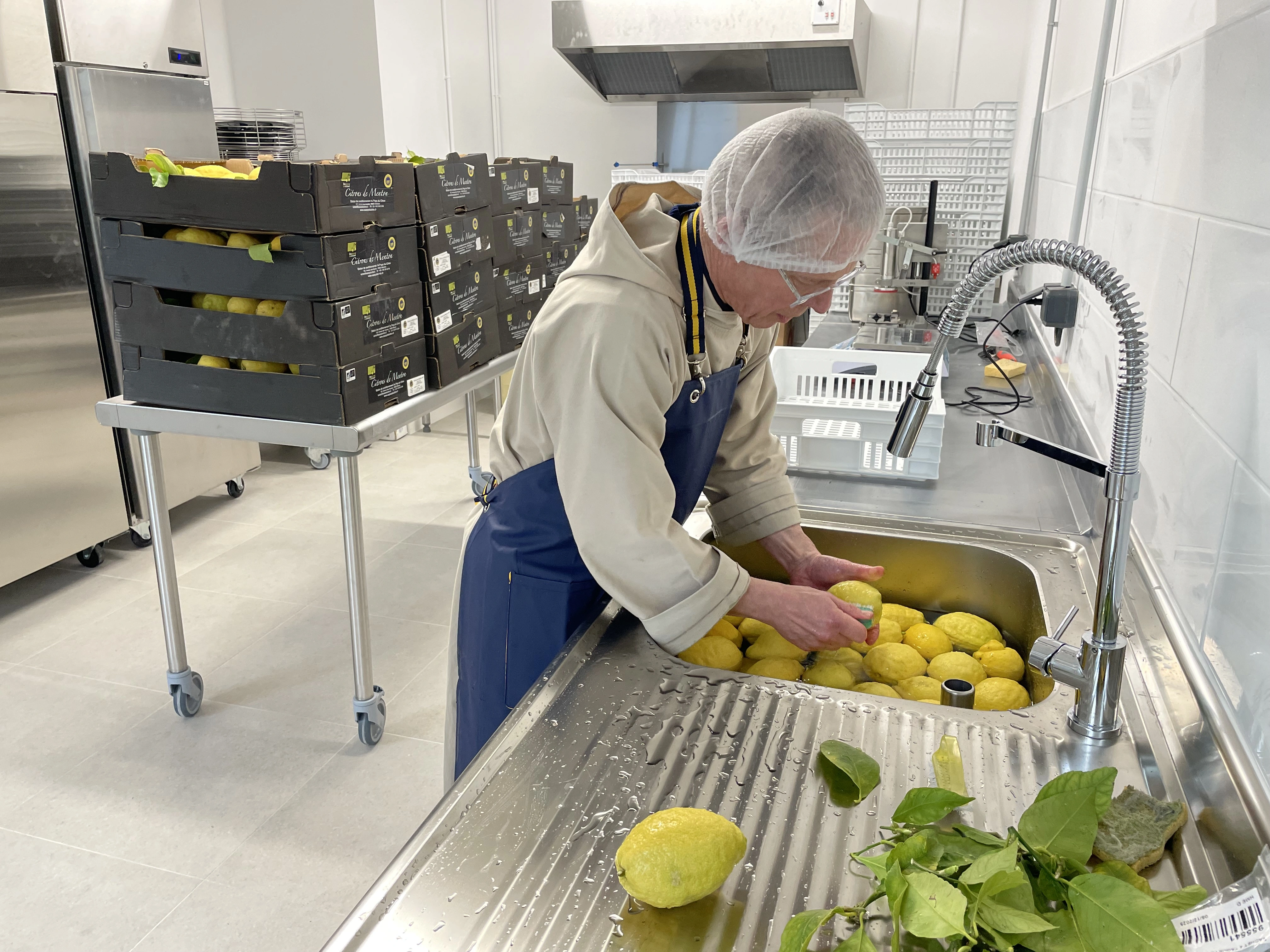 Le jardin du monastère, lieu de recueillement