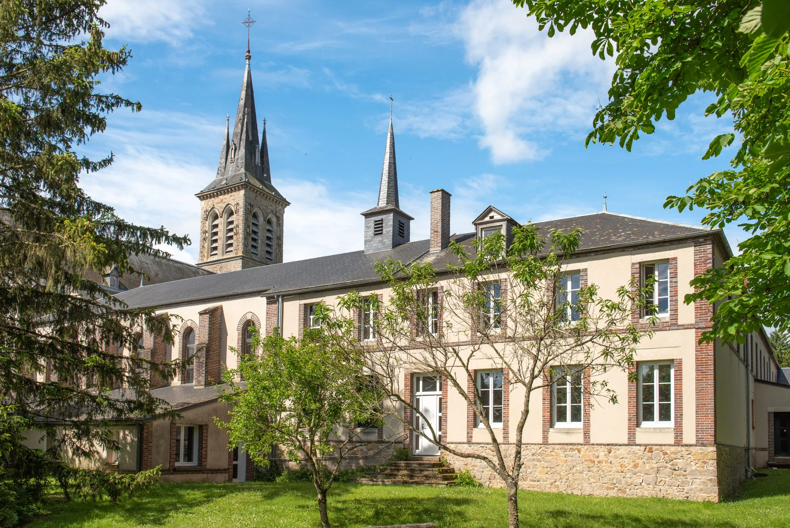 Le jardin du monastère